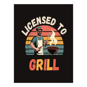Grillmeister Dad Fotodruck