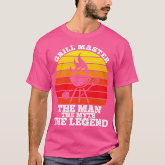 Grillmeister der Mann der Legende T-Shirt
