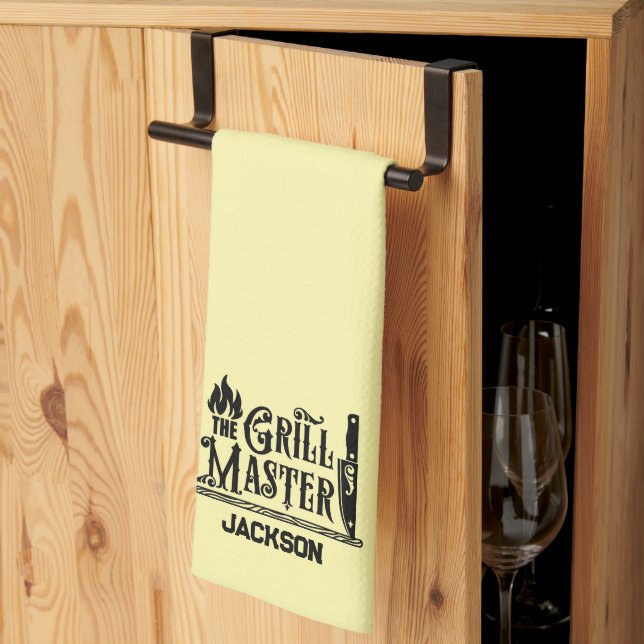 Grillmeister Geschirrtuch (Drittel gefaltet)