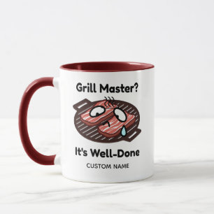 Grillmeister Gut Gemacht Lustiger BBQ-Vater-Gesche Tasse