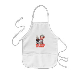 Grillmeister in Ausbildung  Kinderschürze