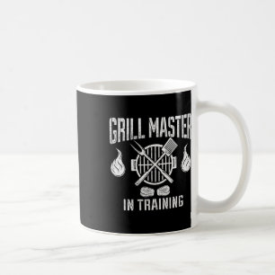 Grillmeister in Ausbildung Lustiger BBQ-Liebhaber Kaffeetasse