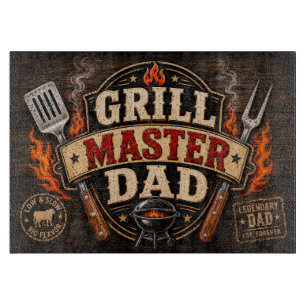 Grillmeister Papa Schneidebrett