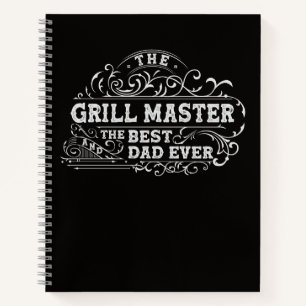 Grillmeister und bester Vater aller Zeiten Vaterta Notizbuch