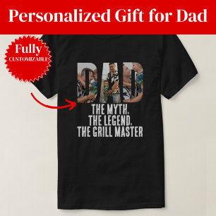 Grillmeister-Vater-Geschenk T-Shirt