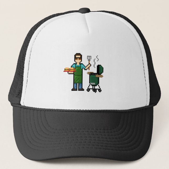 Grillography Truckerkappe (Vorderseite)