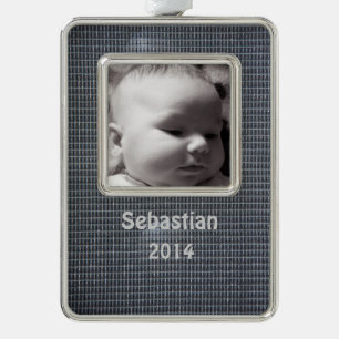 Grilltuch Rahmen-Ornament Silber