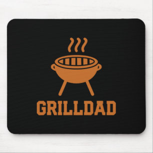 Grillvater Barbecue Grill Daddy Master Bbq Smoker  Mousepad