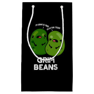 Grim Beans Lustige Gemüse-Wortspiele Dunkler Hinte Kleine Geschenktüte