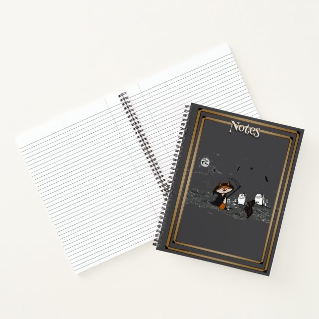 Grim Fig & Blinky Notizbuch (Innenseite)