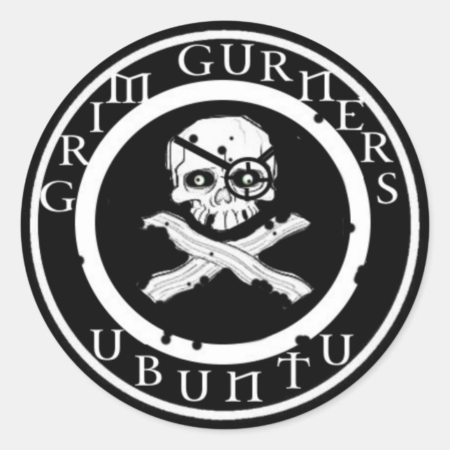 Grim Gurner Sticker (Vorderseite)