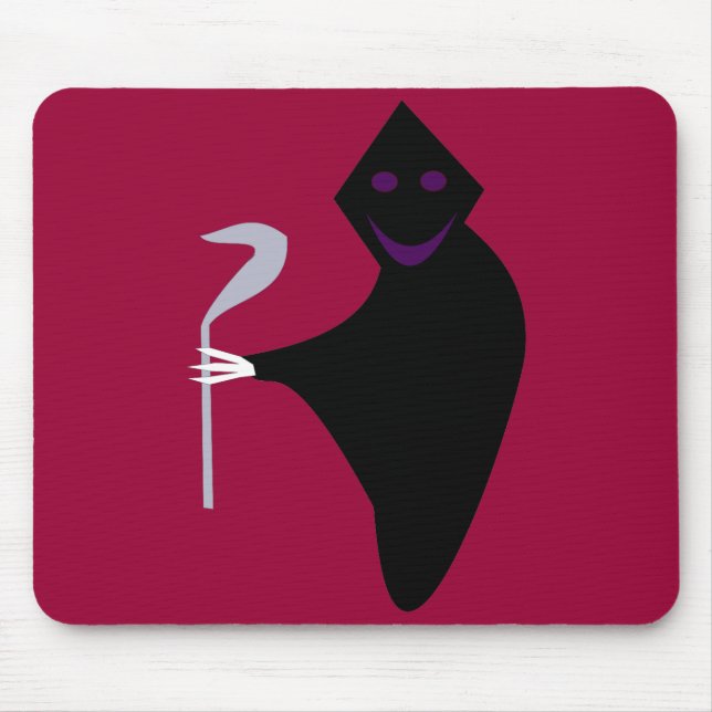 Grim Reaper Halloween Mousepad (Vorne)