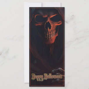 Grim Reaper Totenkopf Halloween Gruselige Kunst