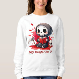 Grim Sensenmann Book Lover, Custom Book Club Sweatshirt