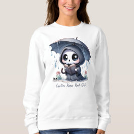 Grim Sensenmann Book Lover, Custom Book Club Sweatshirt