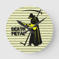 Grim Sensenmann Gitarre ☠️ Gothic Skull 💀 Design