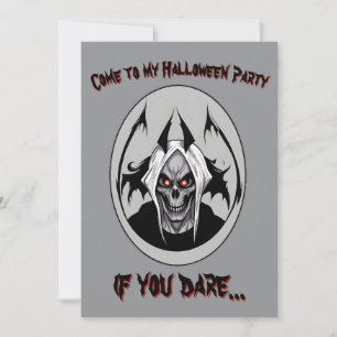 Grim Sensenmann Halloween-Party Einladung