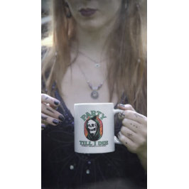 Grim Sensenmann Party bis ich Die Kaffeetasse