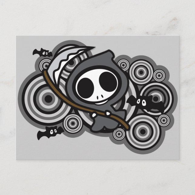 Grim_Sensenmann Postkarte (Vorderseite)