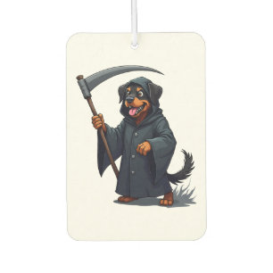 Grim Sensenmann Rottweiler Dog Autolufterfrischer
