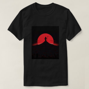 Grim Sensenmann Sunset Silhouette T-Shirt