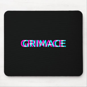 Grimace Edgy Aesthetic Grunge Emo Pastel Goth Hall Mousepad