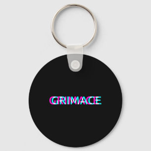 Grimace Edgy Aesthetic Grunge Emo Pastel Goth Hall Schlüsselanhänger
