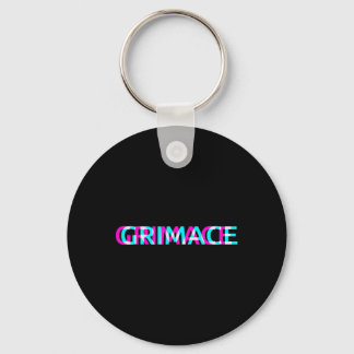 Grimace Edgy Aesthetic Grunge Emo Pastel Goth Hall Schlüsselanhänger