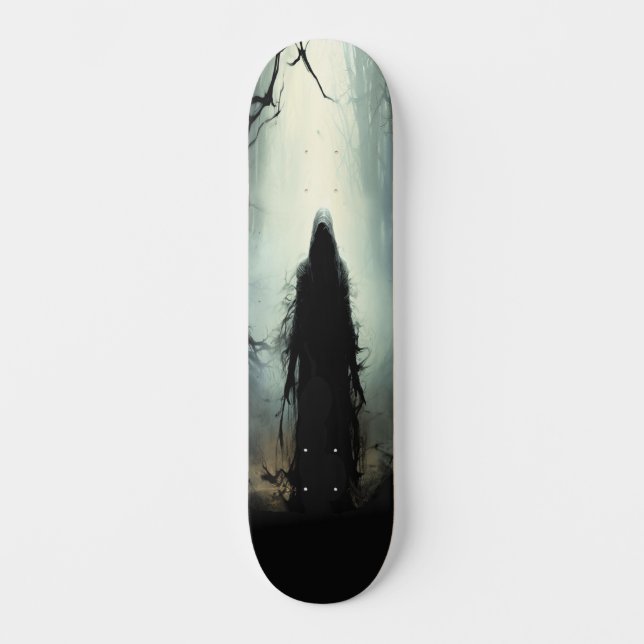 Grimischer Sensenmann II Skateboard (Vorderseite)
