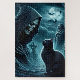 Grimm Reeper und Black Cat Halloween