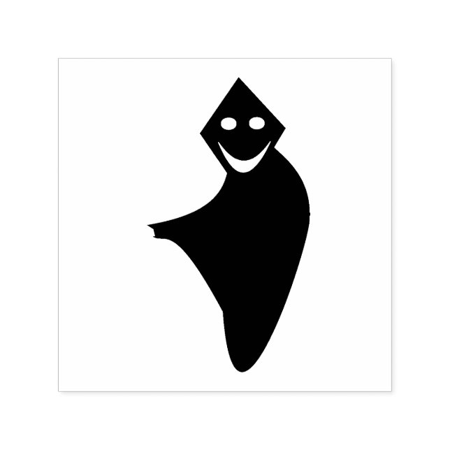 Grimmige Sensenmann Halloween-Briefmarke Permastempel (Design)