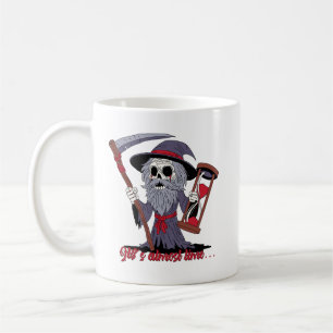 Grimmige Vater-Zeit Kaffeetasse
