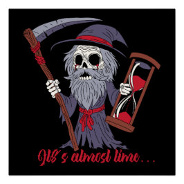 Grimmige Vater-Zeit Poster