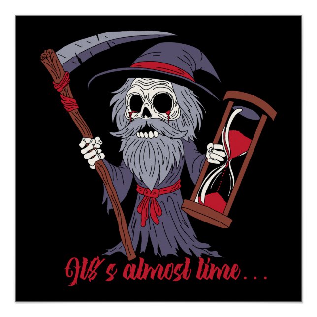 Grimmige Vater-Zeit Poster (Vorderseite)