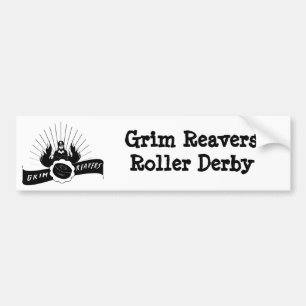 Grimmiger Reavers Autoaufkleber