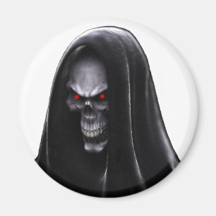 Grimmiger Sensenmann Magnet