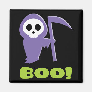 Grimmiger Sensenmann Magnet