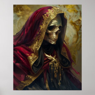 Grimmiger Sensenmann Poster