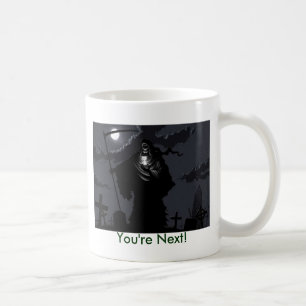 grimmiger Sensenmann, sind Sie folgend! Kaffeetasse