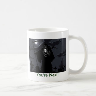 grimmiger Sensenmann, sind Sie folgend! Kaffeetasse