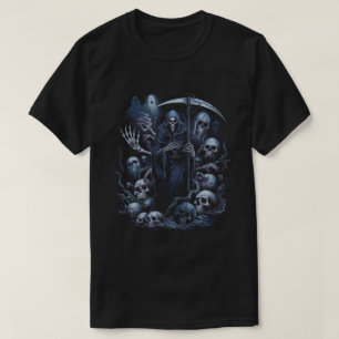 Grimmiger Sensenmann T-Shirt