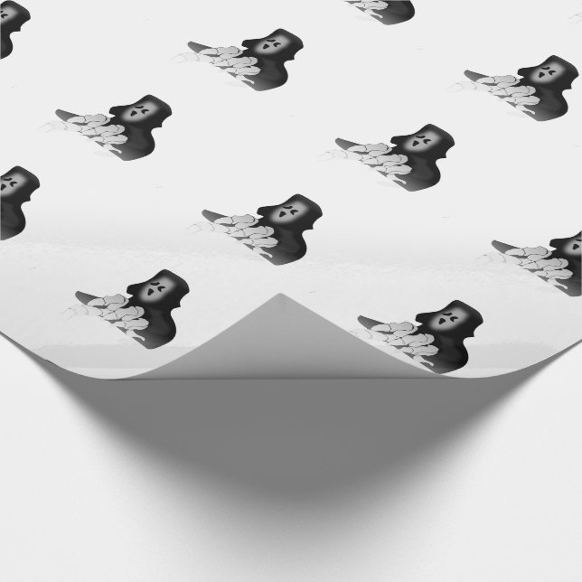 Grimmiges Geschenkpapier (Ecke)
