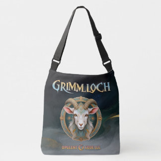 Grimmloch-Ziegen-Emblem Fantasy-RPG Tragetaschen Mit Langen Trägern