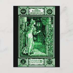 Grimms Robber Bridegroom Postkarte