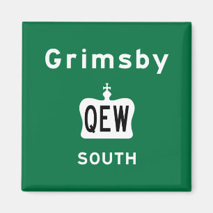 Grimsby QEW Magnet