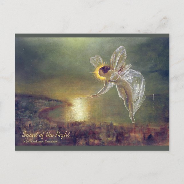 Grimshaw | Geist der Nacht 1879 | CC0994 Postkarte (Vorderseite)