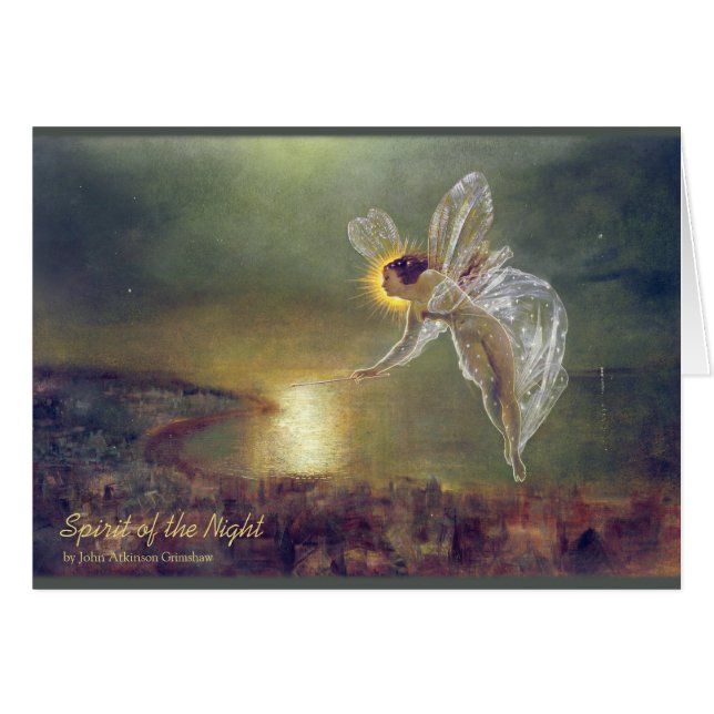 Grimshaw | Geist der Nacht 1879 | CC1232-Karte (Vorderseite (Horizontal))