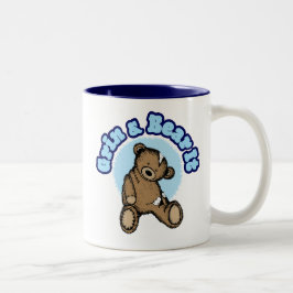 Grin and Bear It Two-Tone Coffee Tasse