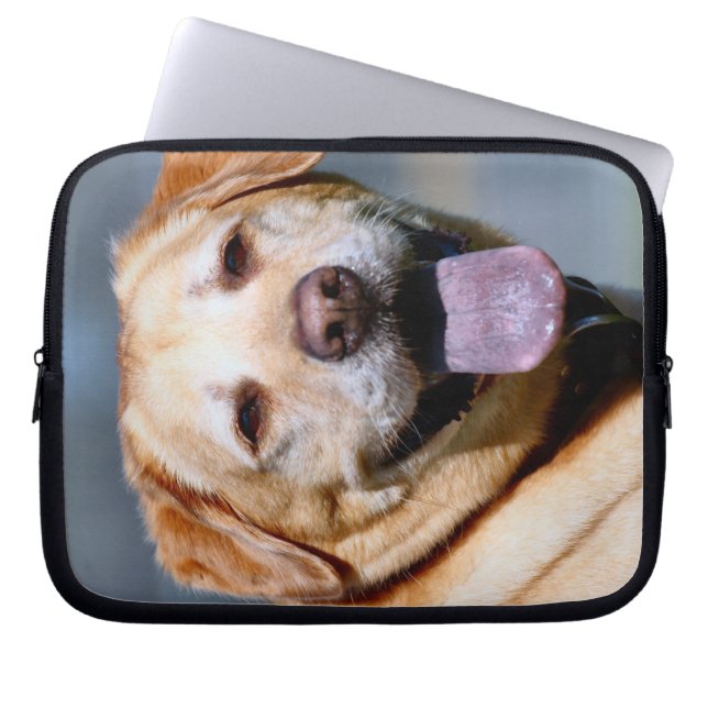 Grin Laptopschutzhülle (Vorderseite)