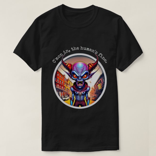 Grin Protocol 50x50 demon edition 001 T-Shirt (Design vorne)